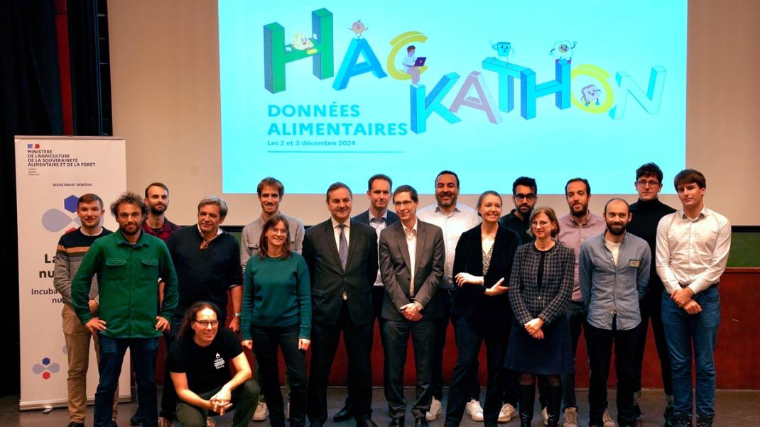 Hackathon Données Alimentaires : les lauréats de la première édition