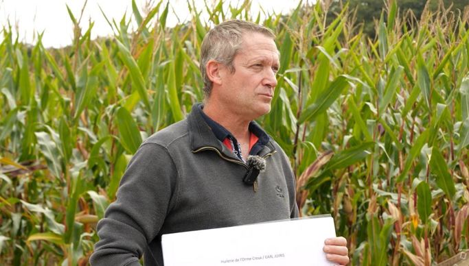 [] L. Joiris a fait le choix de l’agriculture de conservation des sols en 2002