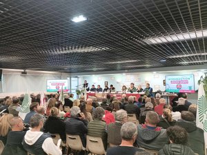 Elections à la chambre d’agriculture : les agriculteurs en meeting de campagne à Béziers