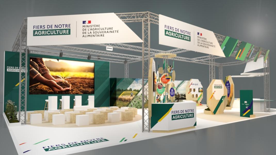 #SIA2025 : le stand du ministère au Salon international de l’agriculture 2025
