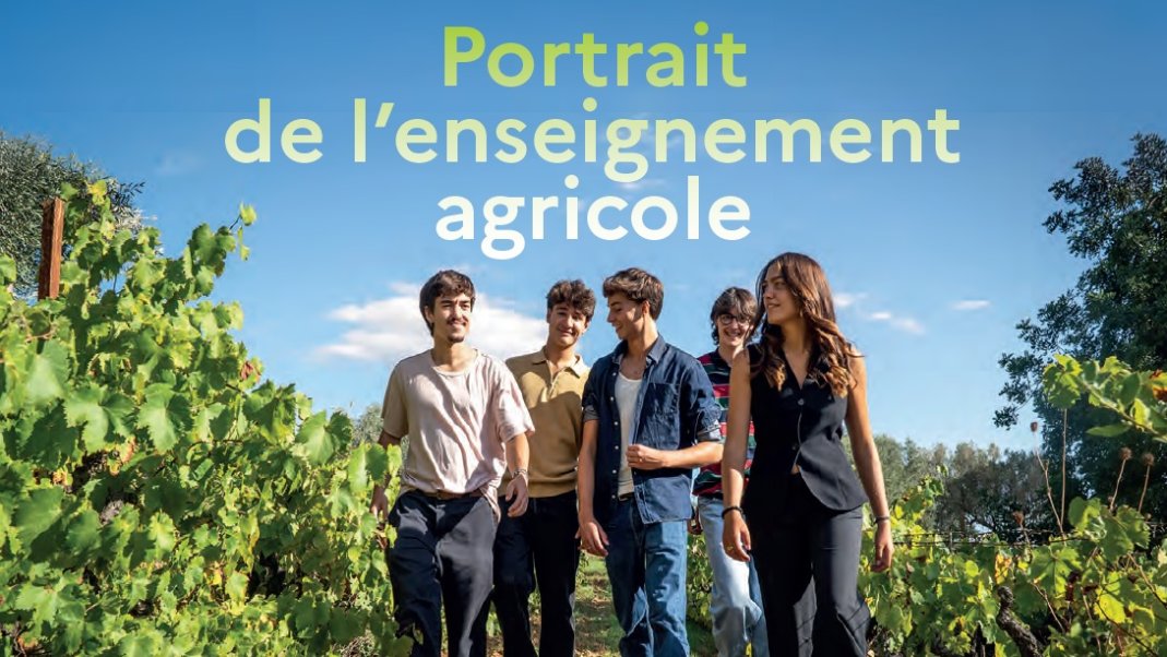 Portrait de l’enseignement agricole (édition 2025)