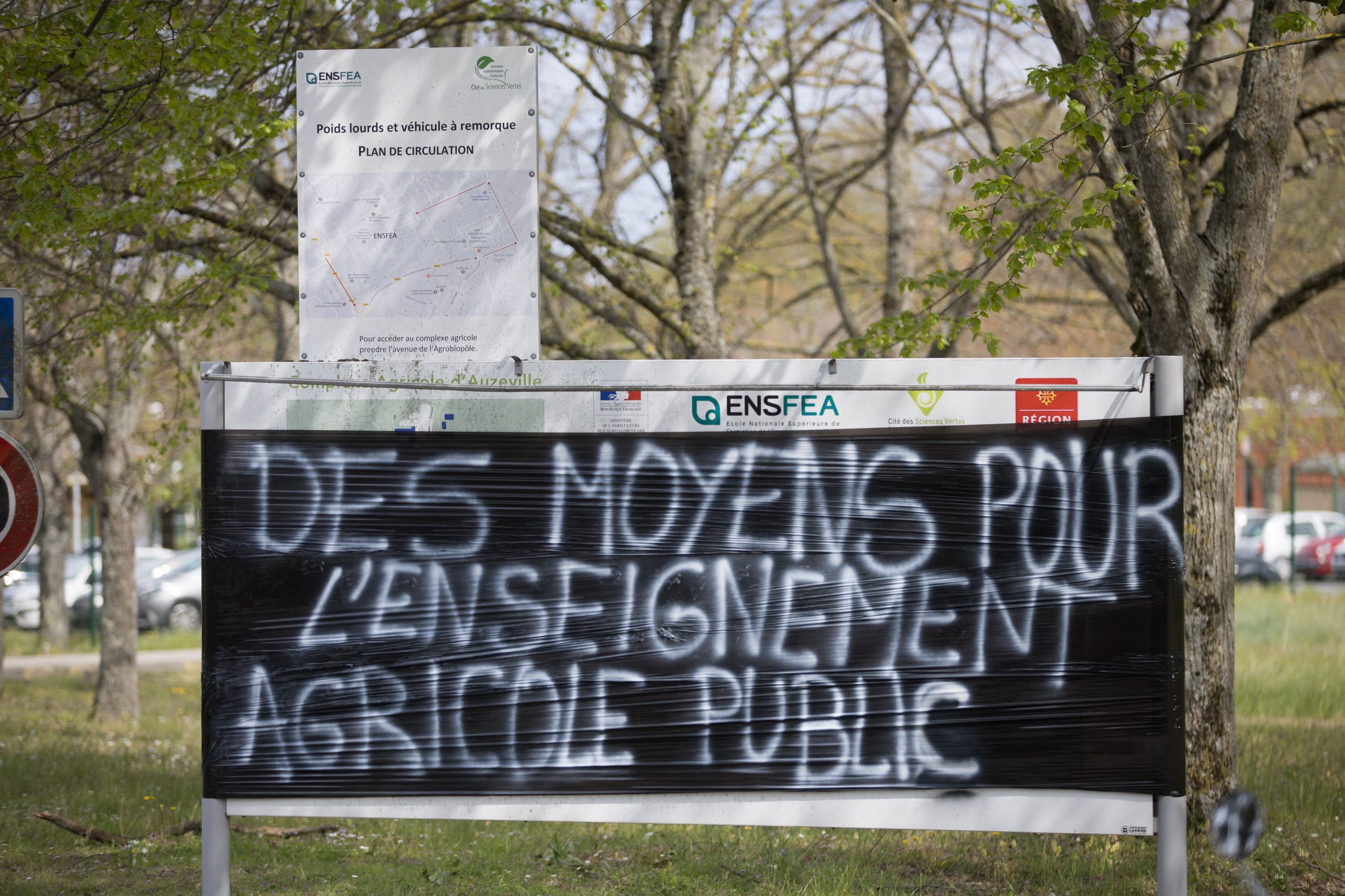 Manif dans l’enseignement agricole contre des suppressions de postes : «On organise une pénurie»