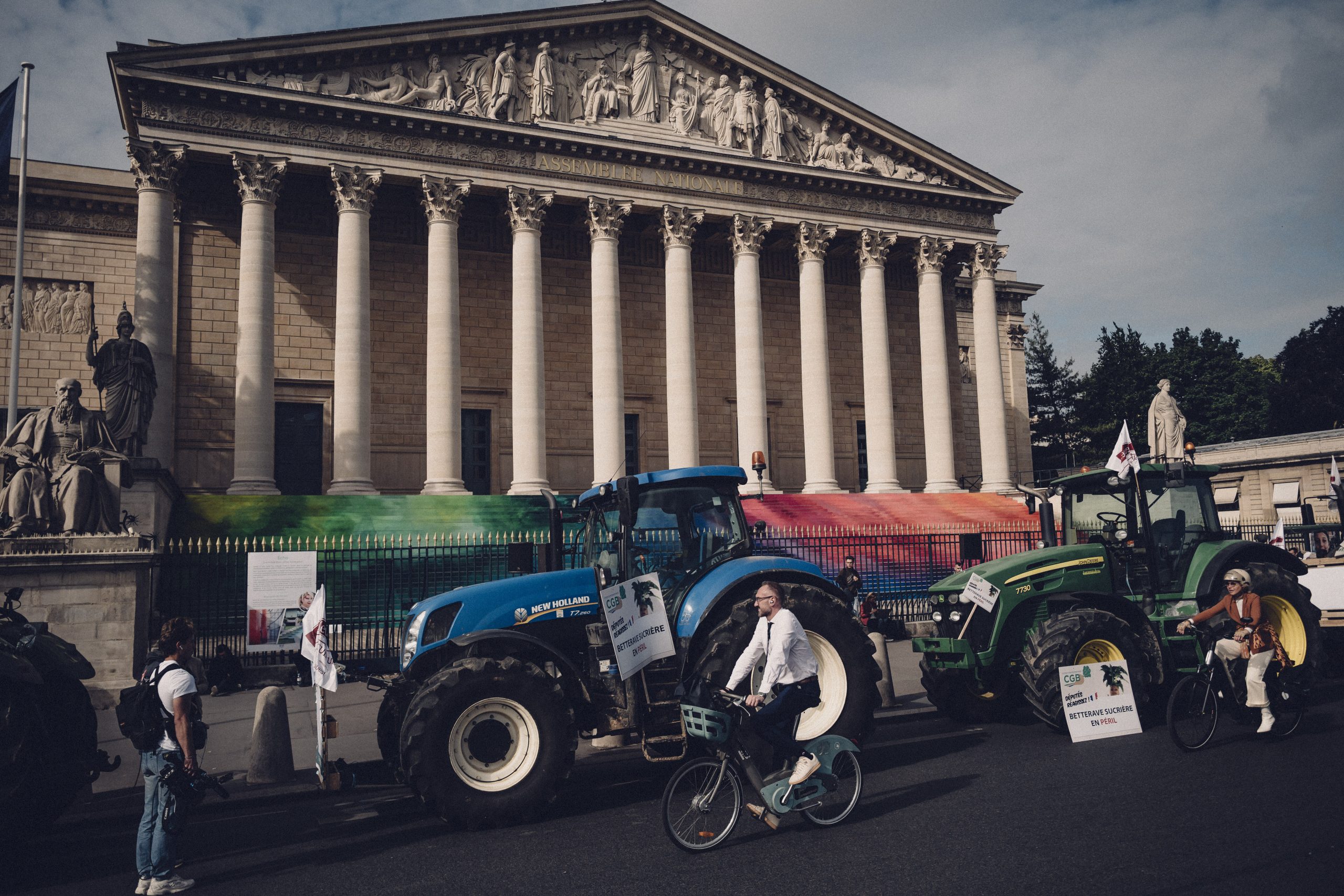 Rassemblement d’agriculteurs à Paris : «Notre but n’est pas de réclamer des pesticides, mais la facilité d’installation pour l’élevage»