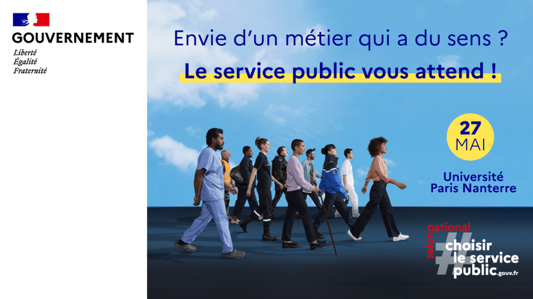 Découvrez les métiers du ministère au Salon national Choisir le Service public !
