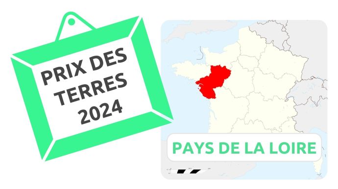 Quelle évolution du prix des terres agricoles en Pays de la Loire en 2024 ?