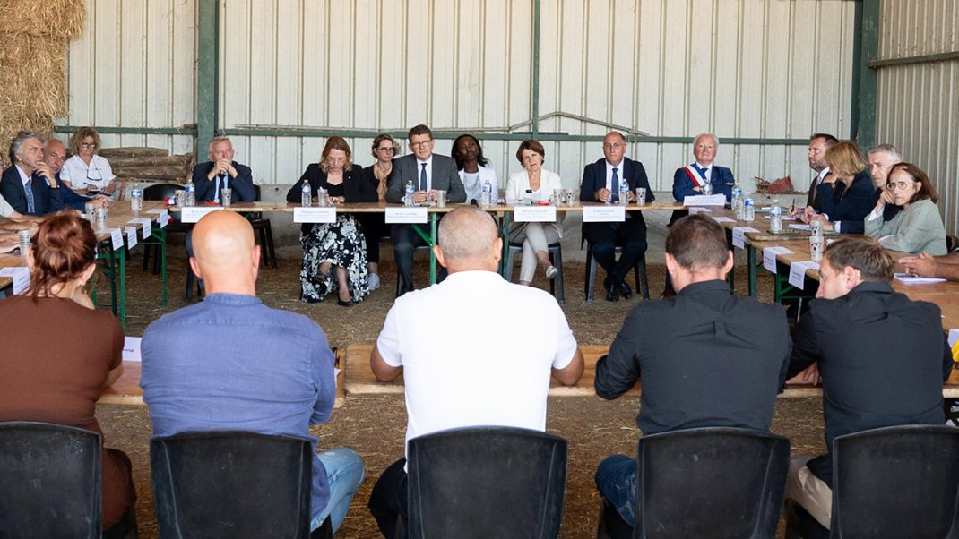 Annie Genevard fait des annonces en faveur de la souveraineté alimentaire et de l’adaptation au changement climatique en Provence-Alpes-Côte d’Azur