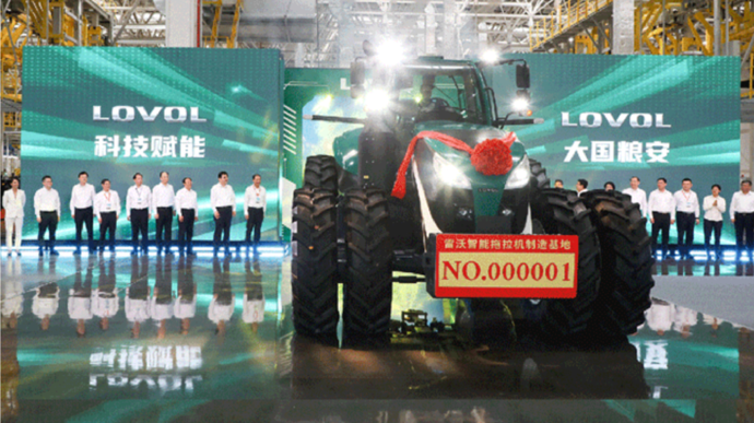 En Chine, une usine géante va fabriquer 100 000 gros tracteurs par an