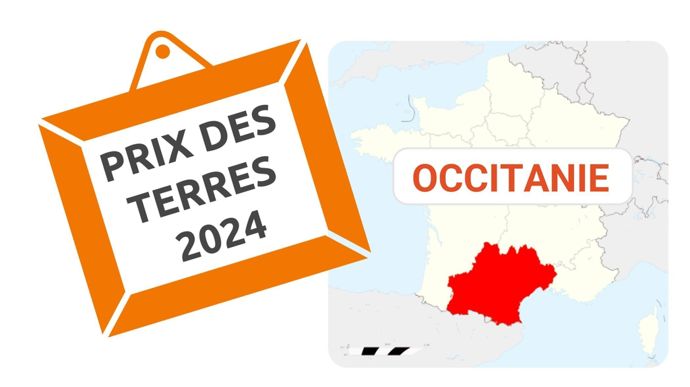 Quelle évolution du prix des terres agricoles en Occitanie en 2024 ?