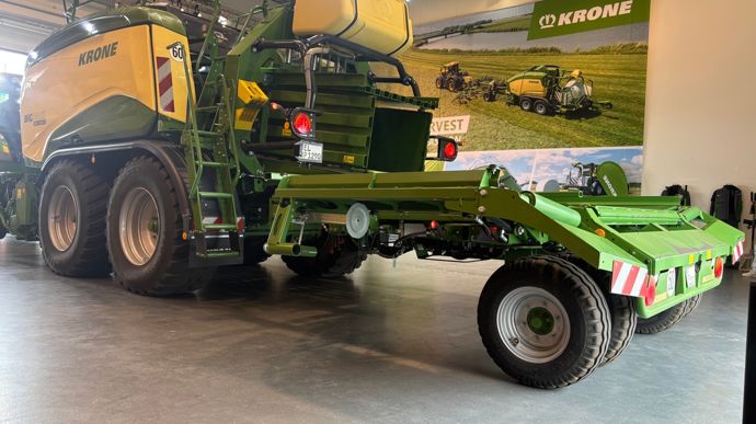 La presse Krone Big Pack HDP II repousse la limite du débit de chantier