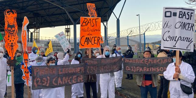 Pesticides : une usine normande de BASF bloquée par des manifestants opposés à l’industrie agrochimique