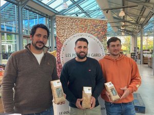 Trois jeunes agriculteurs gardois se lancent dans la filière des légumineuses avec « Les Perles du Gard »