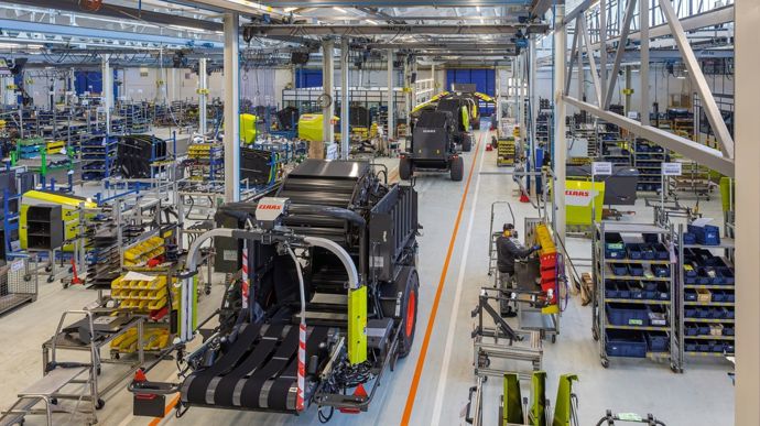 Claas dope sa production de presses en France