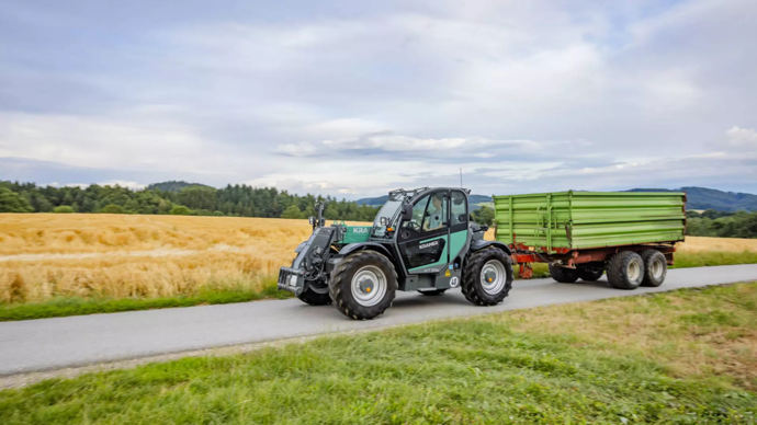 Kramer lance un chargeur télescopique compact qui rivalise avec les grands