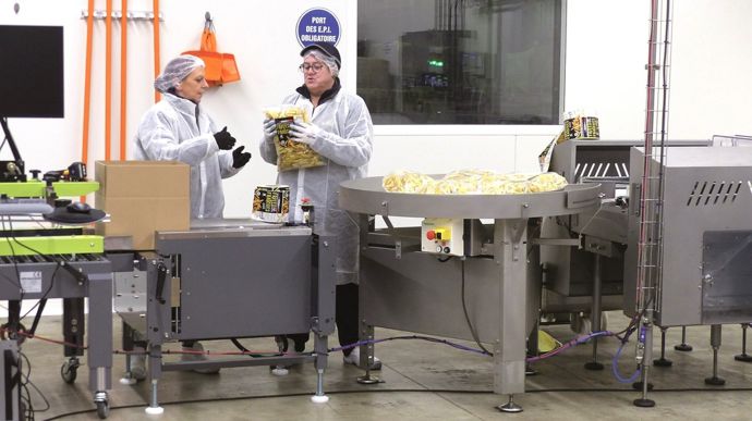 Frites fraîches Lunor : premières cuissons à Luneray